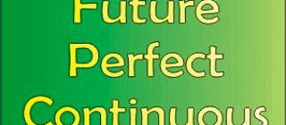 future perfect continuous