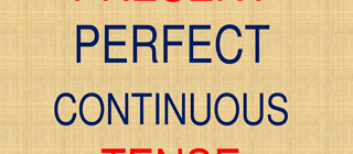 время Present Perfect Continuous