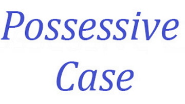 possessive caseof nouns